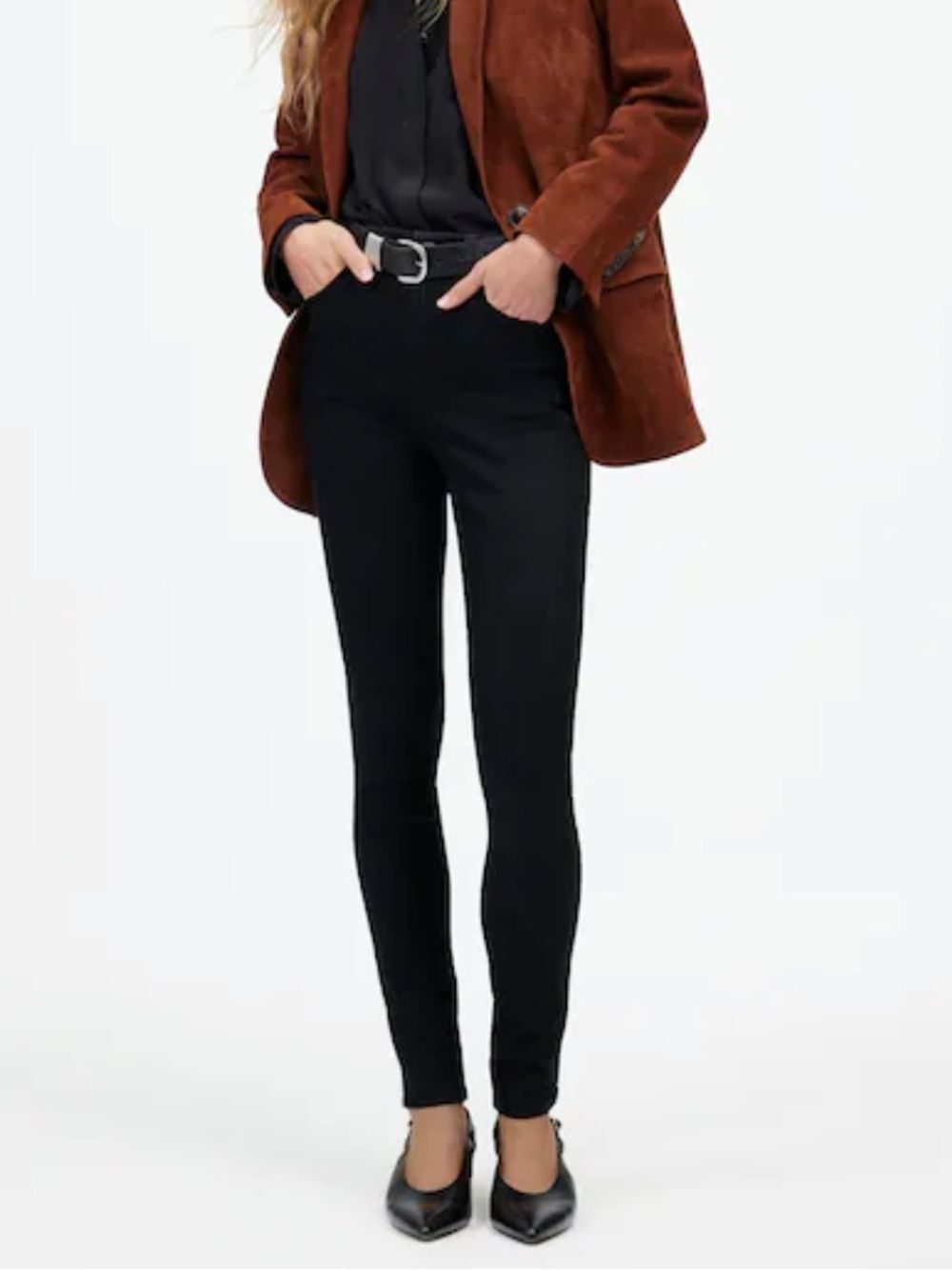 MADEWELL | 10” High-Rise Skinny Jeans - size 30